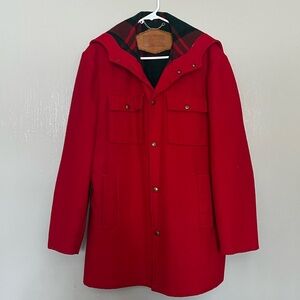 Woolrich Red Men's Jacket Parka Size M